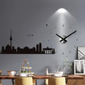 Spain Large Wall Clock Modern Design Metal Luxury Wall Watches Clocks DIY Home Decor Silent Living Room Orologi Da Parete Gift