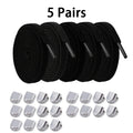 No Tie Elastic Shoe Laces One Size Fits All Adult and Kids Shoes Shoelaces for Sneakers Shoelace Tieless Flat Expand Shoestrings