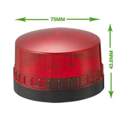 Zusen TB35-Y 12v 24v 110v 220v Yellow Security Alarm Strobe Signal Warning Light LED Lamp Small Flashing Light