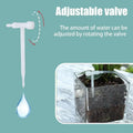 Automatic Solar Energy Drip Irrigation Device Double Pump Adjustable Valve Controller Timer System Intelligent Garden Watering
