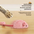 Interactive Plush Mouse Cat Toy Night Luminous Pet Kitten Chew Toy Simulation Mice Self-Entertainment Game