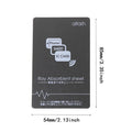 Anti-Metal Tags Stickers Adhesive/Without Anti-degauss Rectangle