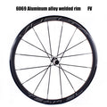 VUELTA Road Bicycle 700C Wheel Set Ultra Light Aluminum Alloy 4-Bearing Straight Pull 100/130mm Bicycle Wheel Set
