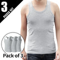 9/5/3 Pack Men's Four Seasons Pure Color Simple Joker Fashion Vest Loose Sports Running Fitness Mountaineering Top Teenager T