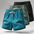 Men's Quick Dry Running Shorts with Drawstring and Zip Pockets - Ideal for Athletic Workouts and Gym Sessions | SAMAG
