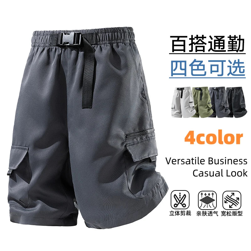 Summer work pants with multiple pockets, sporty casual | SAMAG