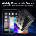 5 Ports 65W USB Type C Fast Charging Charger QC 3.0 Phone Adapter  For iPhone 15 Huawei Xiaomi Samsung EU/US Plug Wall Charger