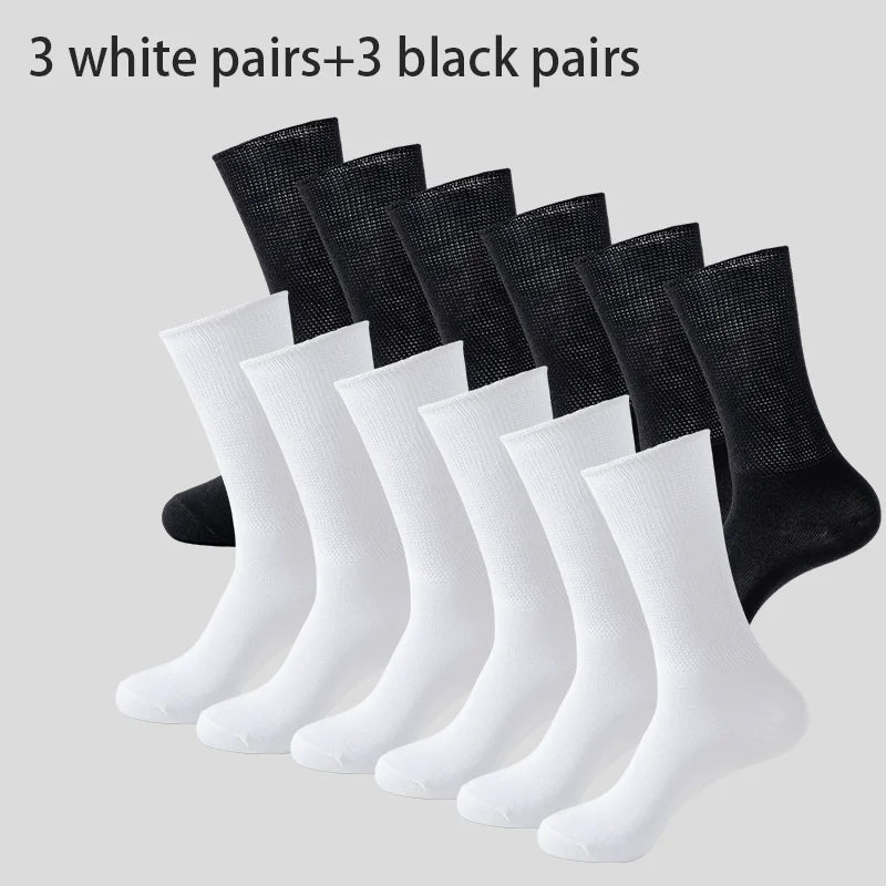 6Pairs Comfortable and Supportive Diabetic Socks for Men | SAMAG