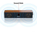 6W Wired & Bluetooth Soundbar E3090 Home Desktop Computer Speakers Dual-Speaker System Subwoofer Sound Hole USB Port 3.5mm Audio