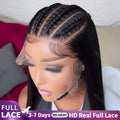 Long Silky Straight Real Full Lace Frontal Wig Human Hair Brazilian Remy Invisible Strap 360 Full Hd Transparent Lace Front Wigs