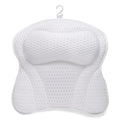 Bathtub Pillow for Tub, Bath Pillow for Neck & Back Support with Strong Suction Cups, Soft Spa Bath Pillow