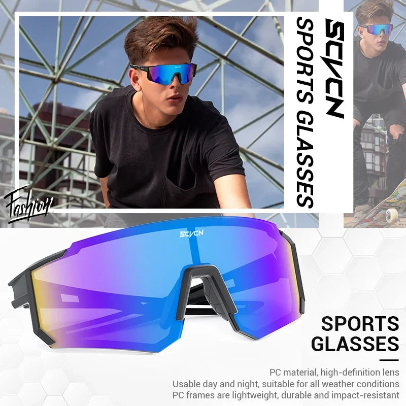 SCVCN Women Sports Sunglasses Pink Fashion Cycling | SAMAG