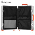 Full Aluminum Magnesium Alloy Suitcase 20 29 Inch - Durable Metal Check-in Luggage with TSA Lock, Large Capacity Carry On