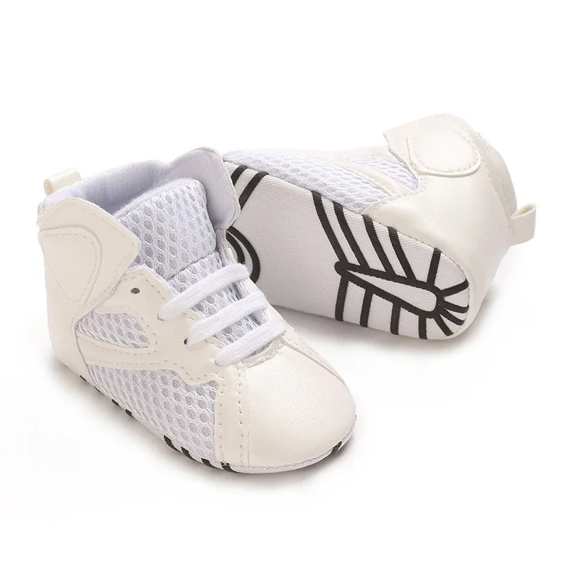 High Top Soft Soled Men's And Women's PU Mesh Breathable - View 2 | SAMAG