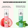 Mouth Freshener Spray Remove Bad Breath Long Lasting Fruity Peach Mint Portable Breath Freshener Oral Care Products