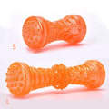 Tpr Squeaky Pet Chew Toy Durable Bite Resistant Dog Bone Teething Stick Interactive Puppy Molar Toy Dogs Toy Pet Supplies