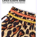 TopFight 2026 Large XXXL Leopard Pattern Boxing Shorts High Waist Muay Thai Pants for Men Women