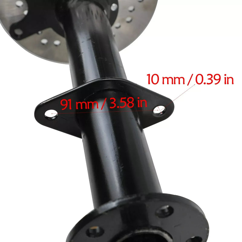 TDPRO 1020mm Rear Axle Kits 48V 1000W Electric Differential Motor for Tricycles  Golf Cart Trike Drift ATV Quad  Scooter