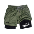 Summer Breathable Two-in-one Double-layer Shorts Men's | SAMAG