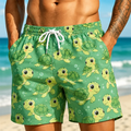Fun Cute Cartoon Duck Pig Pattern Funny Swimming Shorts | SAMAG