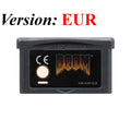 Classic GBA Game Cartridge Breath of Fire Kirby Sonic Advance Wars Golden Sun GBA SP Retro Video Game Collection Gift