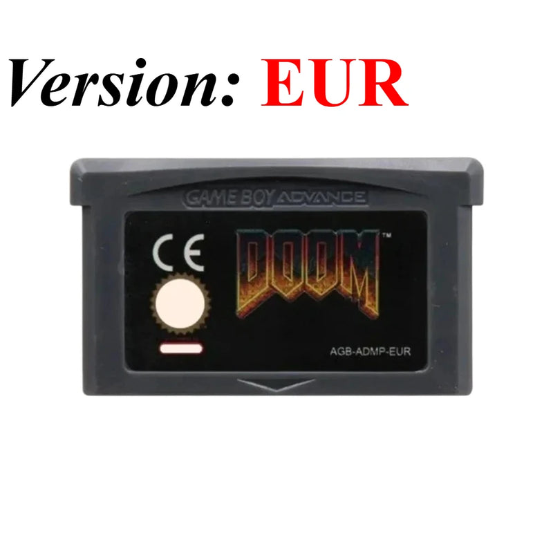 Classic GBA Game Cartridge Breath of Fire Kirby Sonic Advance Wars Golden Sun GBA SP Retro Video Game Collection Gift