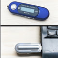 2 in 1 USB 2.0 Flash Drive MP3 Player - Multilanguage LCD Screen Support TF Card Lightweight Portable for Home Sport Travel