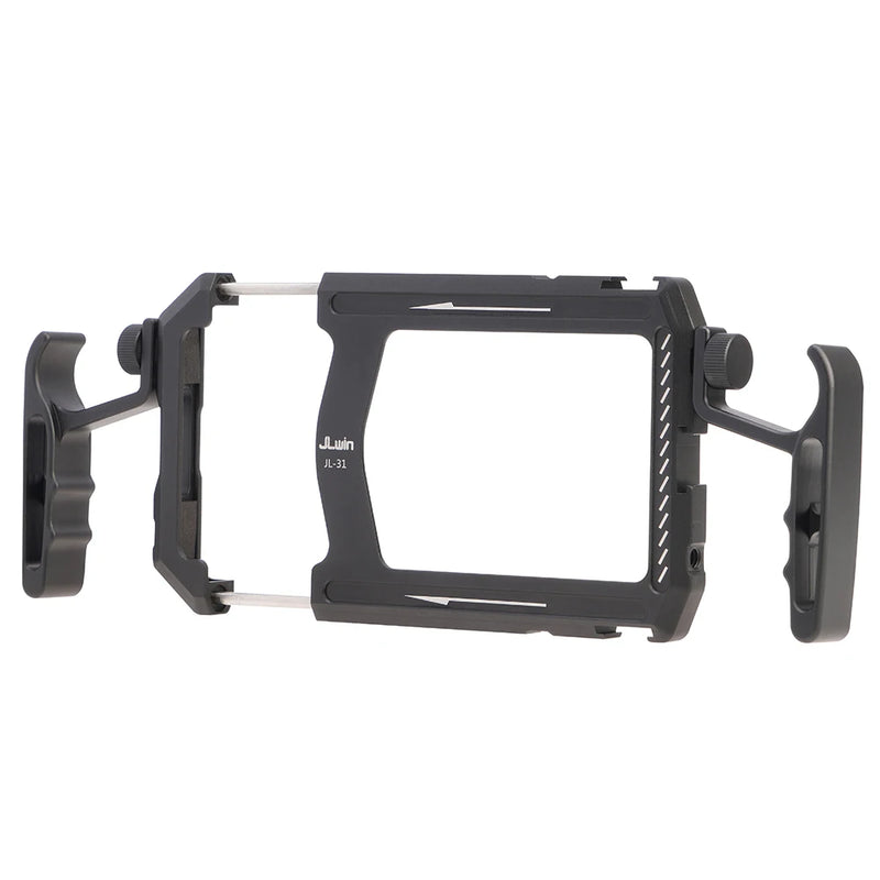 FOTGA Universal Smartphone Metal Cage Video Rig Handles Stabilizer Vlogging Live Broadcast Mobile Phone Bracket Kit Videomaker