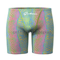 SEOBEAN Men‘s Long Swim Trunks Zebra Print Quick Dry | SAMAG