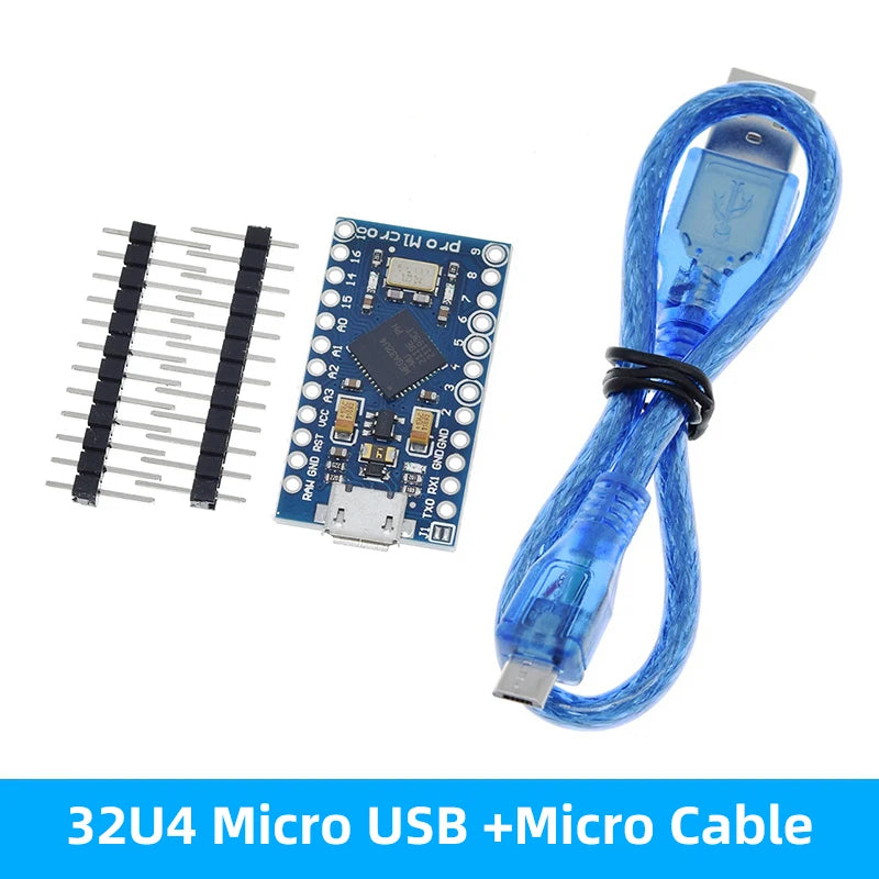 TZT MICRO/MINI/TYPE-C USB ATMEGA32U4 Module 5V 16MHz Board For Arduino ATMEGA32U4-AU/MU Controller Pro-Micro Replace Pro Mini
