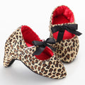 New Infant Newborn Baby Girl High Heels Shoes Princess Bow First Birthday Party Shoes Photo Props Shoes 0-12M
