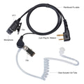 Surveillance Walkie Talkie Earpiece wired, original Headset with Clear Acoustic Coil Tube Earbud Audio Kit for Midland Radios