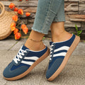 *Summer New Round Toe Thick Soled Comfortable Casual Slippers Fashionable and Sexy Lace Up Hot Selling M Ü Ller Shoes for Women