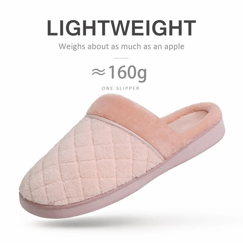Comwarm Lightweight House Slippers For Women Men Anti-slip Soft Sole Home Slides Comfy Slides Memory Foam Unisex Bedroom Shoes