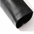 2025 new men's trendy coat leather jacket, PU jacket, black, light green optional, Asian size M-7XL