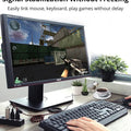 High Speed 7 Ports USB HUB 2.0 Adapter Expander Multi USB Splitter Multiple Extender with LED Lamp Switch for PC Laptop