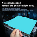 Glacier Cold Build Plate For Elegoo Centauri Carbon Heat Bed High Viscosity Two Sided Printing 261mm*270mm 3D Printer Parts