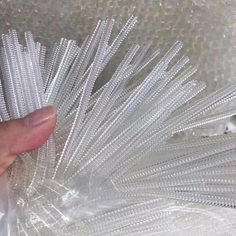 1/4pcs Ring Size Reducer Tools Spiral Spring Based Rings Adjust Invisible Transparent Tightener Resizing Tool Jewelry Guard