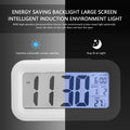Digital LCD Alarm Clock with Calendar Thermometer Alarm Clock Alarm Clock Digital Desk Clock