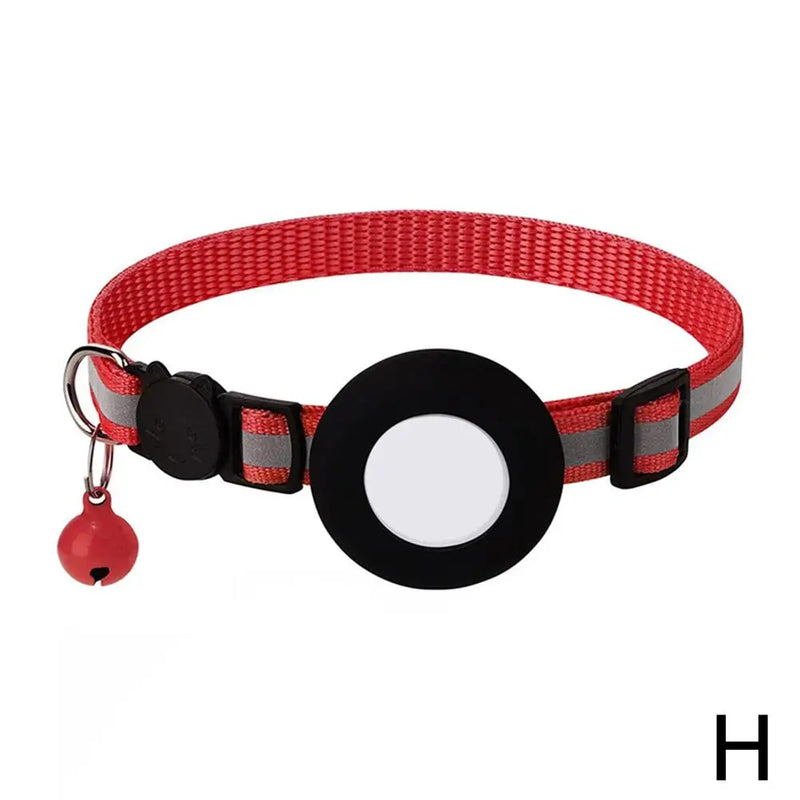 Reflective Adjustable Cats and Small Dogs Collars with Bells Pet Supplies Anti-strangling Cats Necklace Breakaway Cat Collar