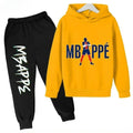 Spring Autumn Children's Hoodie Set Mbappe Print - View 3 | SAMAG
