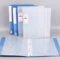 A4 Loose Leaf Binder 3 Ring Folder Transparent File Organizer Office Document Management School Storage System