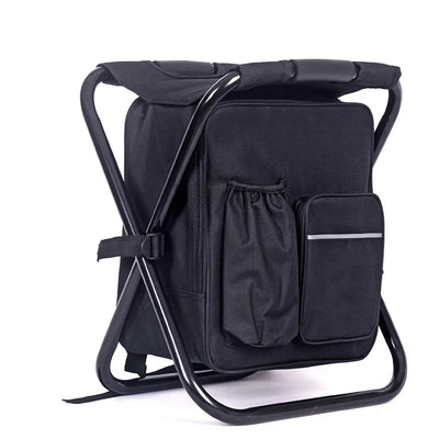 3 - in - 1 Cooler Backpack with Folding Stool Insulated | SAMAG