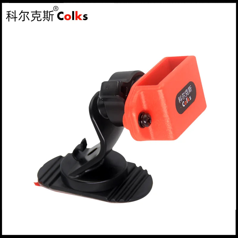 Colks Two Way Radio Bracket Handheld Radio Car 3M Vehicle Mount Holder Walkie Talkie Portable Adjustable Car Holder Bracket