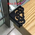 4pcs Silicone Corner Protective Cover - Elegant Hollow Flower Design, Table Corner Protector, Protecting Children's Safety