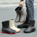 Men's Fashionable Anti-Slip Rain Shoes