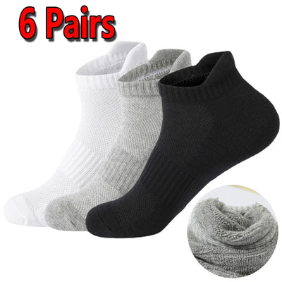 Pairs Cotton Ankle Socks Men Boat Short Sweat-absorbing | SAMAG
