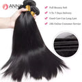 10-30 Inch Bone Straight Human Hair Weave Bundles 12A Brazilian Natural Color Remy Human Hair Extension 1 3 4 Bundles Weft