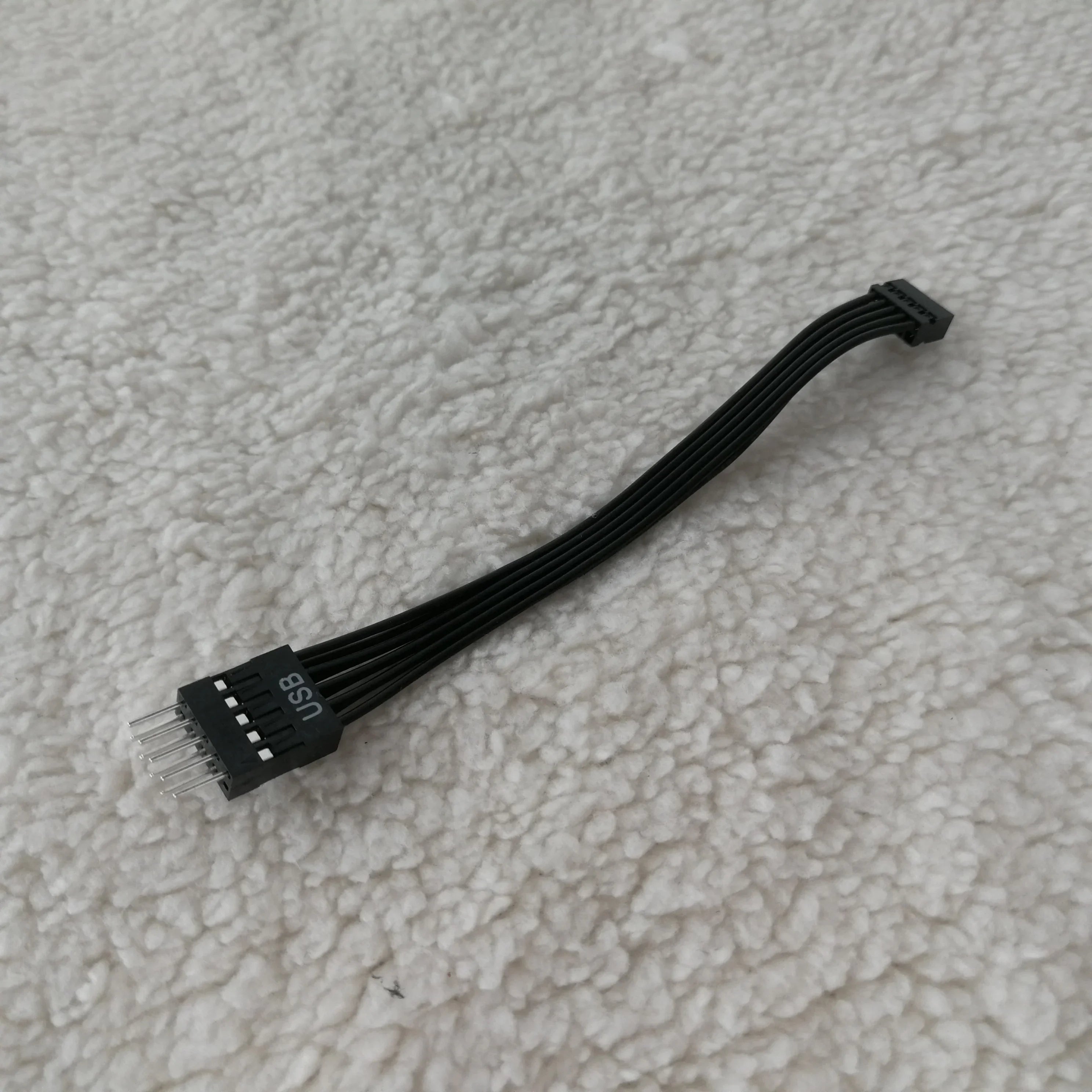 ITX Mini Motherboard USB Small Type 9Pin 2.0mm Female to ATX Mainboard Standard  2.54mm Male  Converter Cable PC DIY