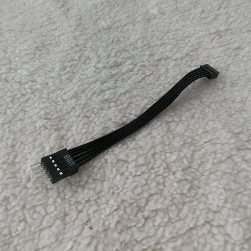 ITX Mini Motherboard USB Small Type 9Pin 2.0mm Female to ATX Mainboard Standard  2.54mm Male  Converter Cable PC DIY